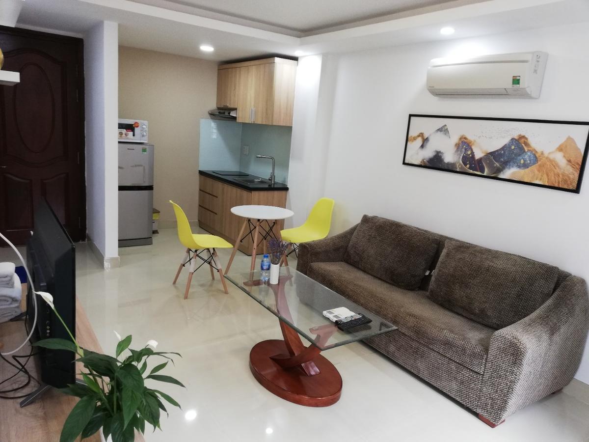 Van Dat Serviced Apartment Ho Chi Minh-staden Exteriör bild